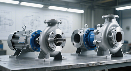 Différences entre les pompes centrifuges BB1 et BB2