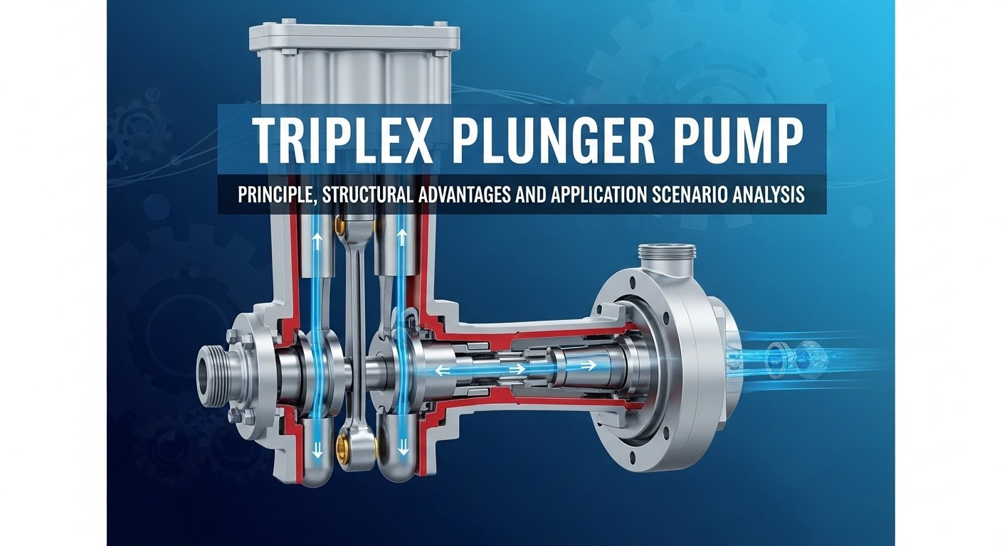 Pompe Triplex Plunger: Principe, avantages structurels et analyse du scénario d'application