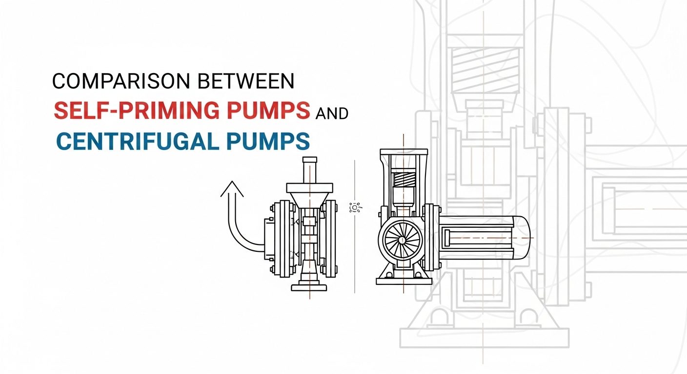 Comparaison entre les pompes auto-amorçantes et les pompes centrifuges
