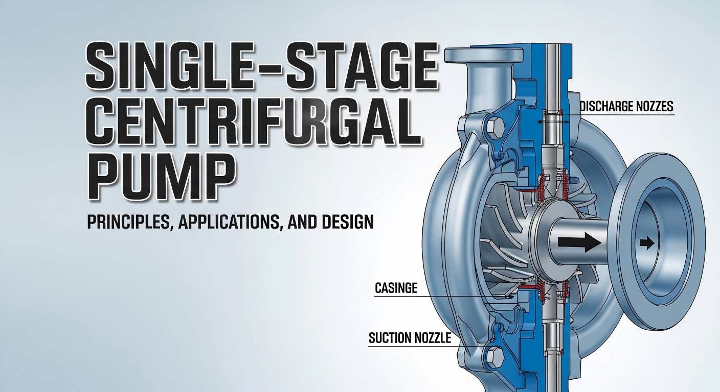 Introduction aux pompes centrifuges monocellulaires