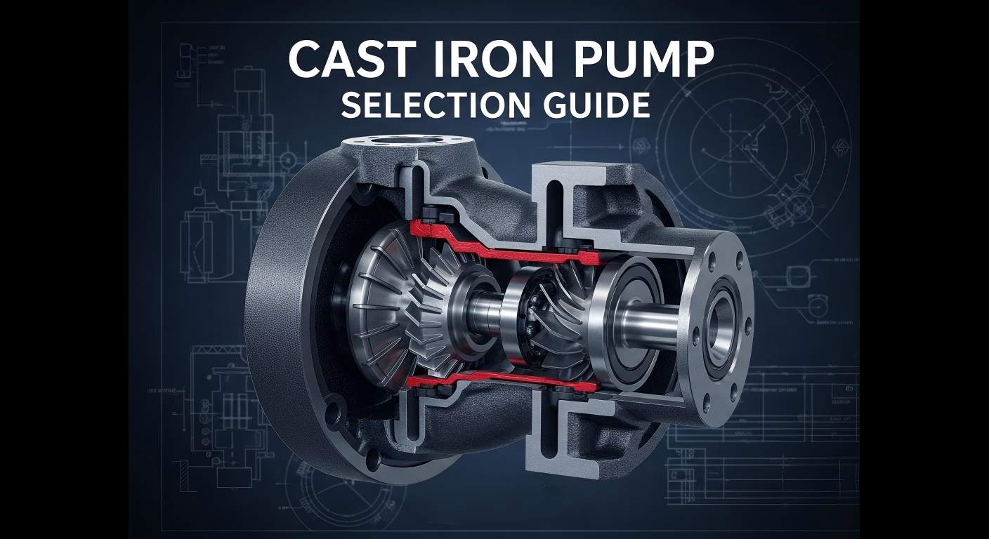 Guide de sélection des pompes en fonte