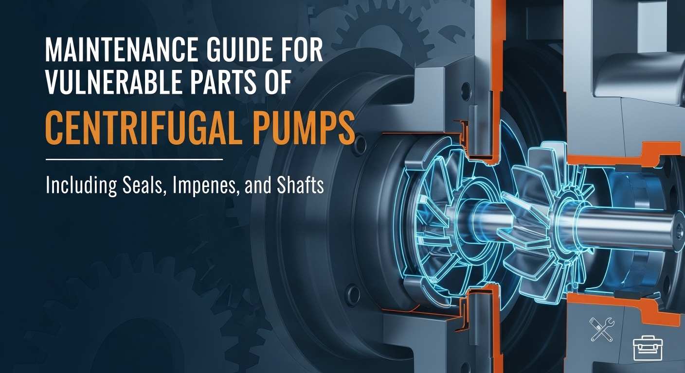 Guide de maintenance pour les pièces vulnérables des pompes centrifuges, y compris les joints, les roues et les arbres