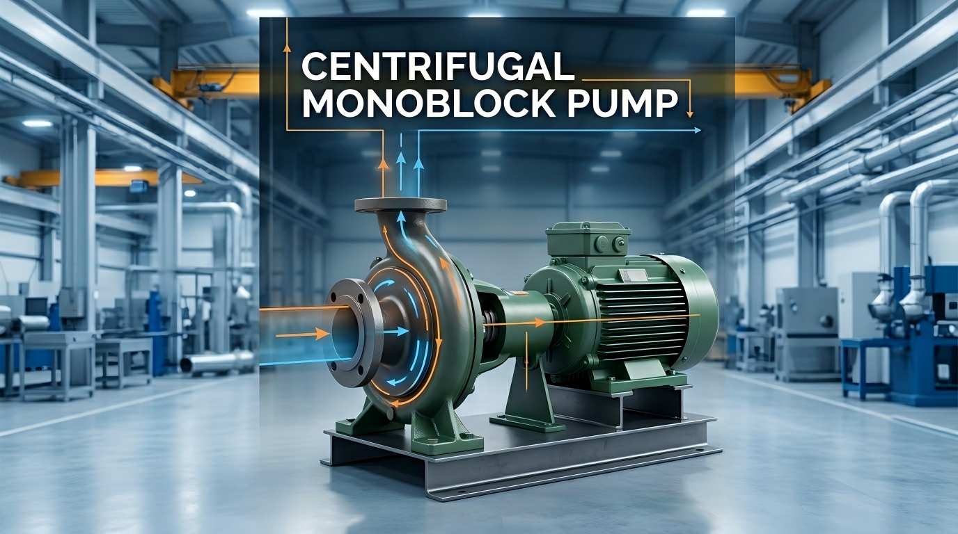 Qu’est-ce qu’une pompe centrifuge monobloc ? Analyse complète du principe de fonctionnement, des caractéristiques structurelles et des applications