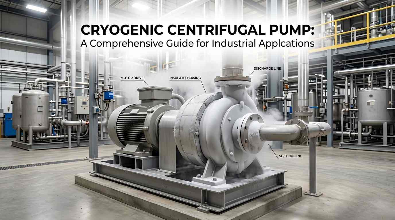 Pompe centrifuge cryogénique : un guide complet pour les applications industrielles
