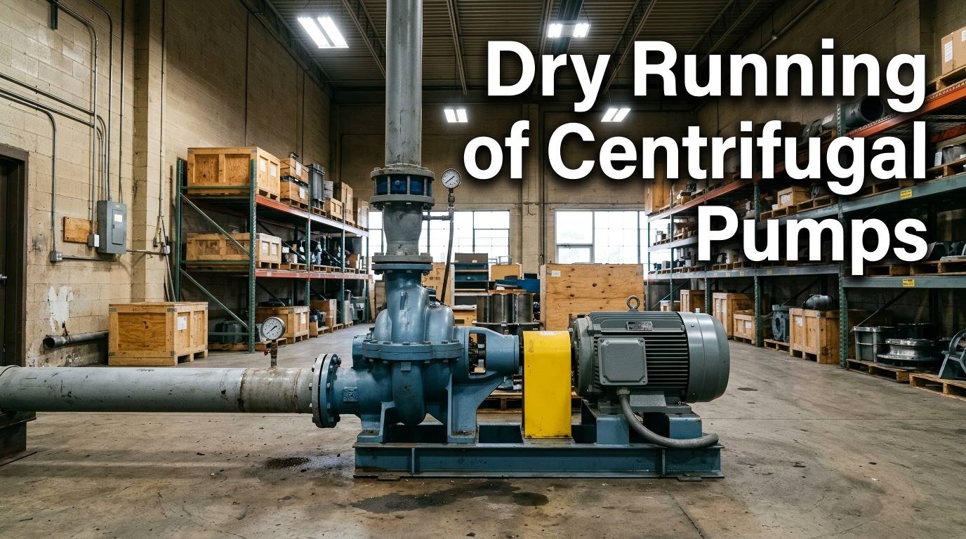 Qu’est-ce que le fonctionnement à sec des pompes centrifuges ?