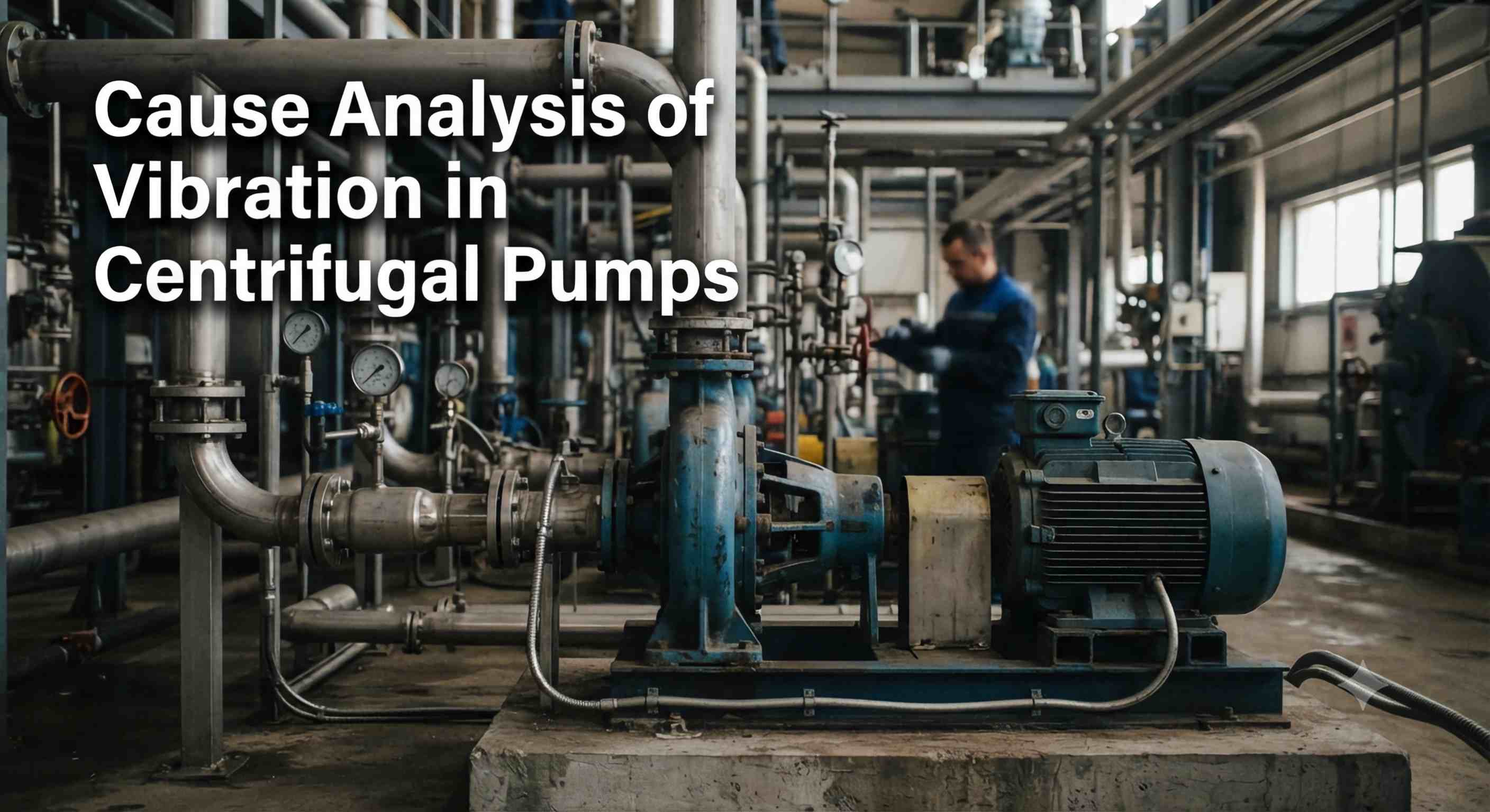 Analyse des causes des vibrations dans les pompes centrifuges