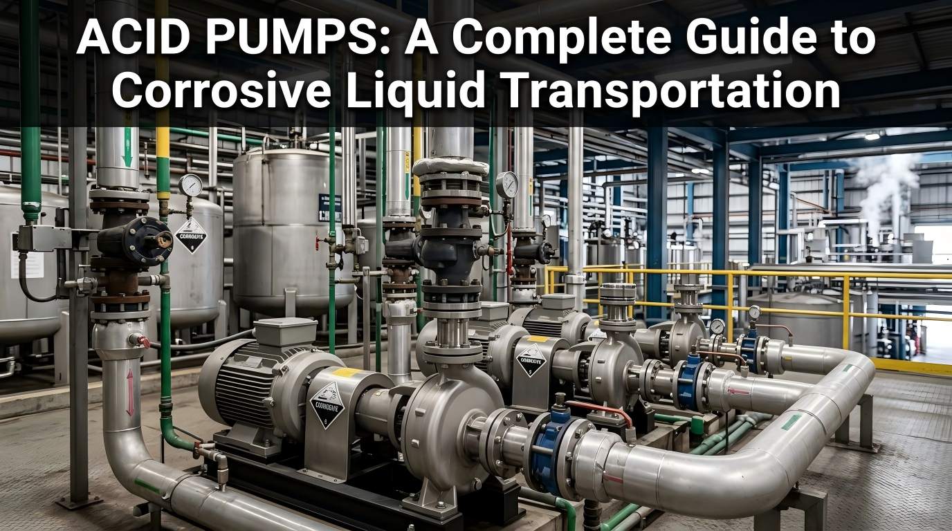 Pompes à acide : un guide complet sur le transport des liquides corrosifs