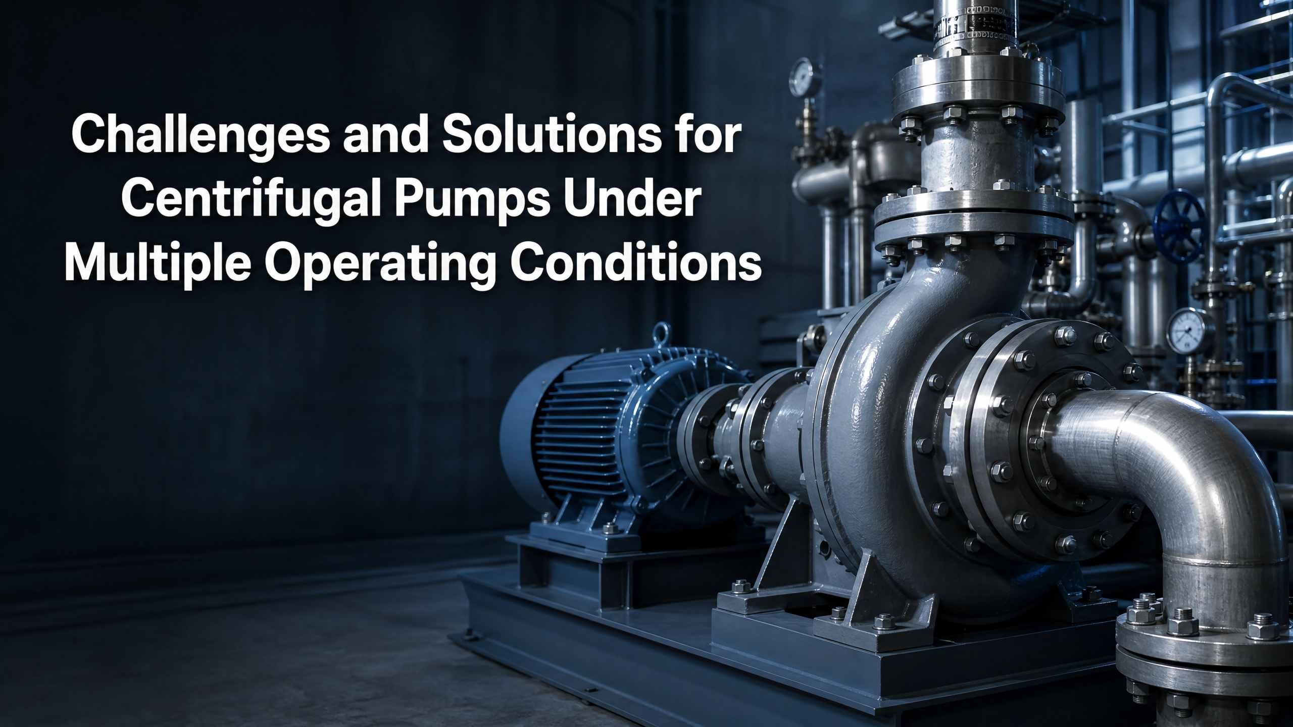 Défis et solutions pour les pompes centrifuges dans plusieurs conditions de fonctionnement