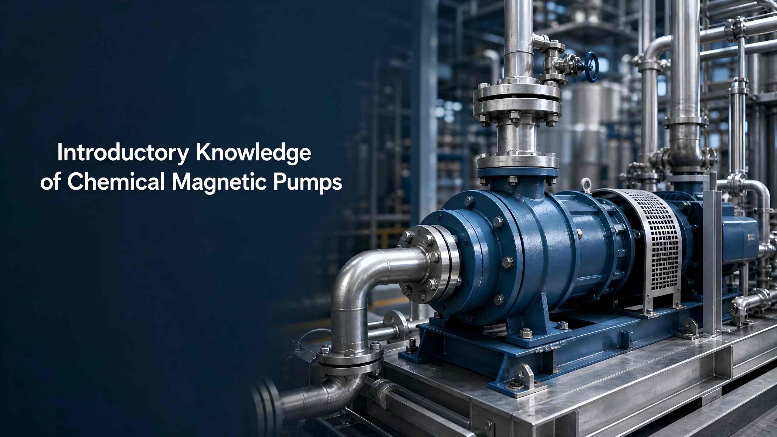 Connaissance introductive des pompes magnétiques chimiques
