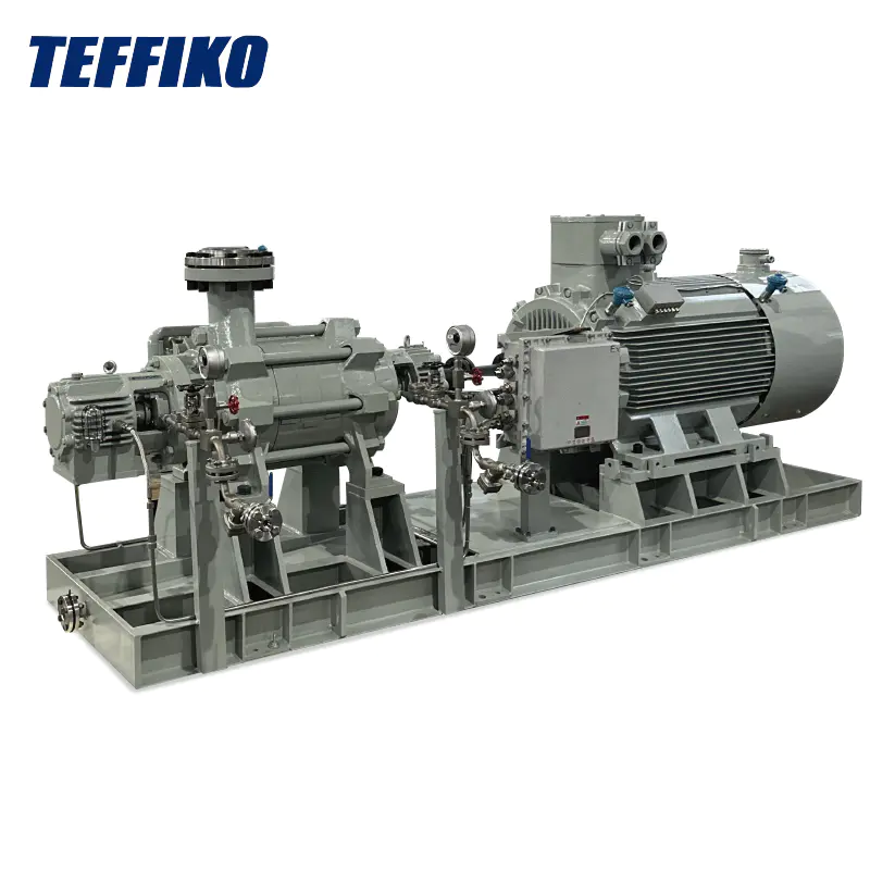 API entre les pompes centrifuges à plusieurs étapes